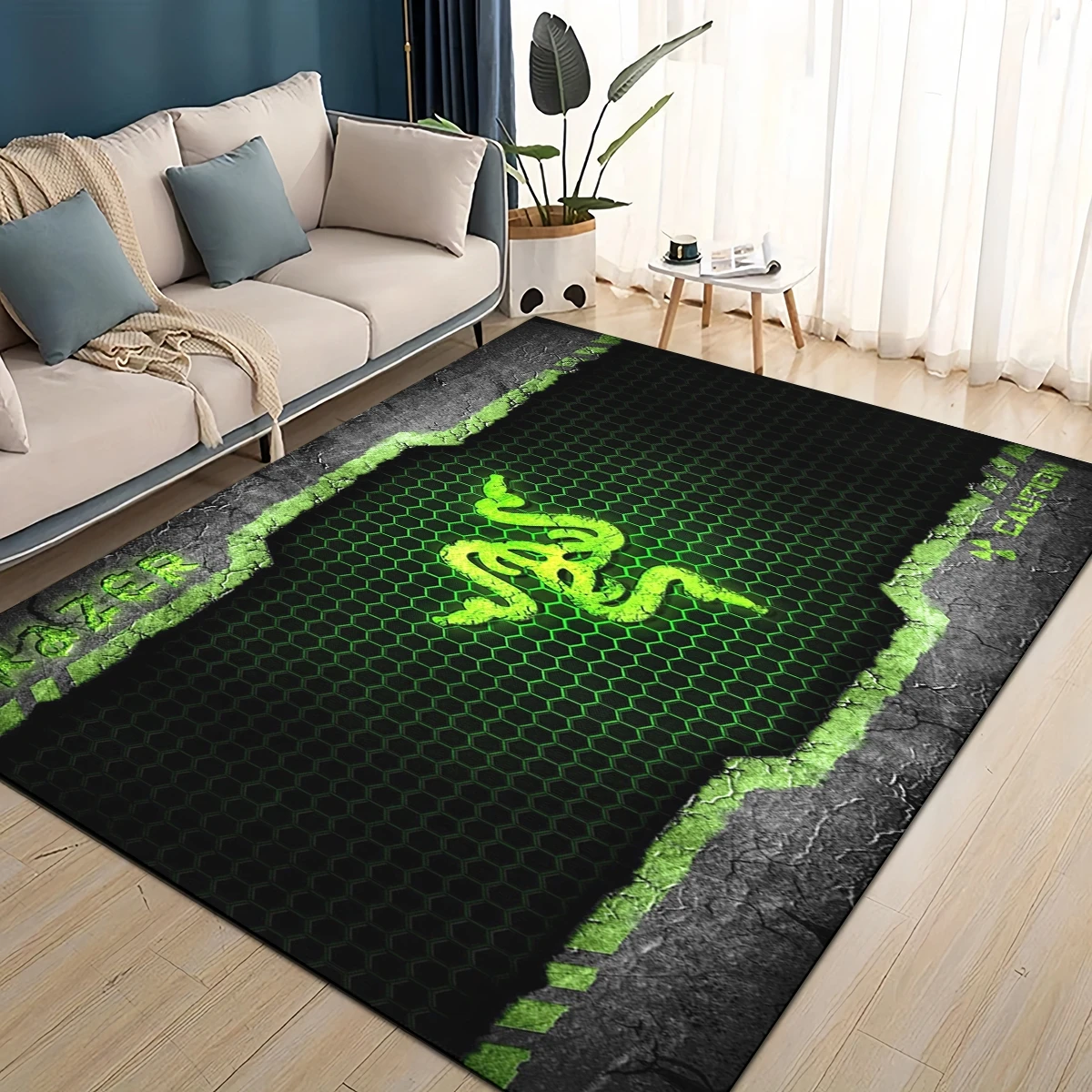 Commercial Printing For Sale - Karpet Cetak 3D HOT RAZER Game