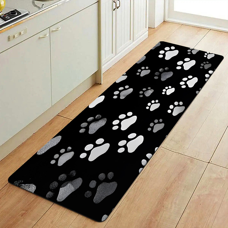 Commercial Printing And Design - Karpet Motif Jejak Kaki Hewan, Keset