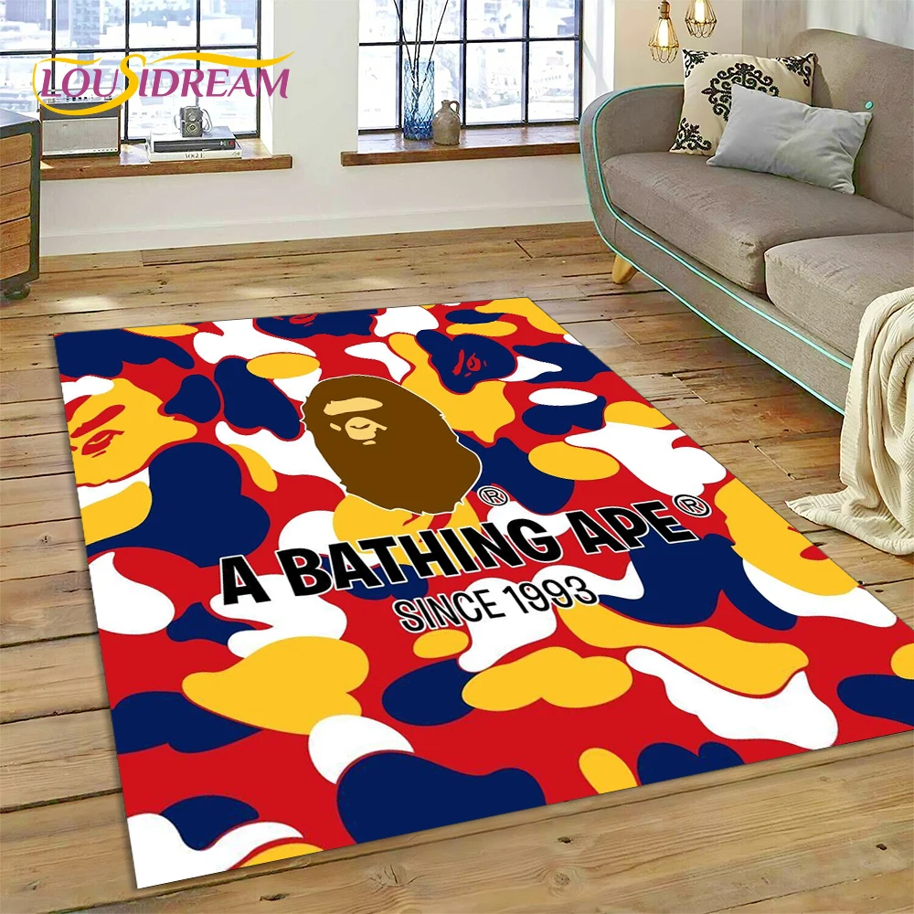 Karpet Mode B-BAPE Cetak 3D un - Commercial Printing For Sale ulasan dan harga