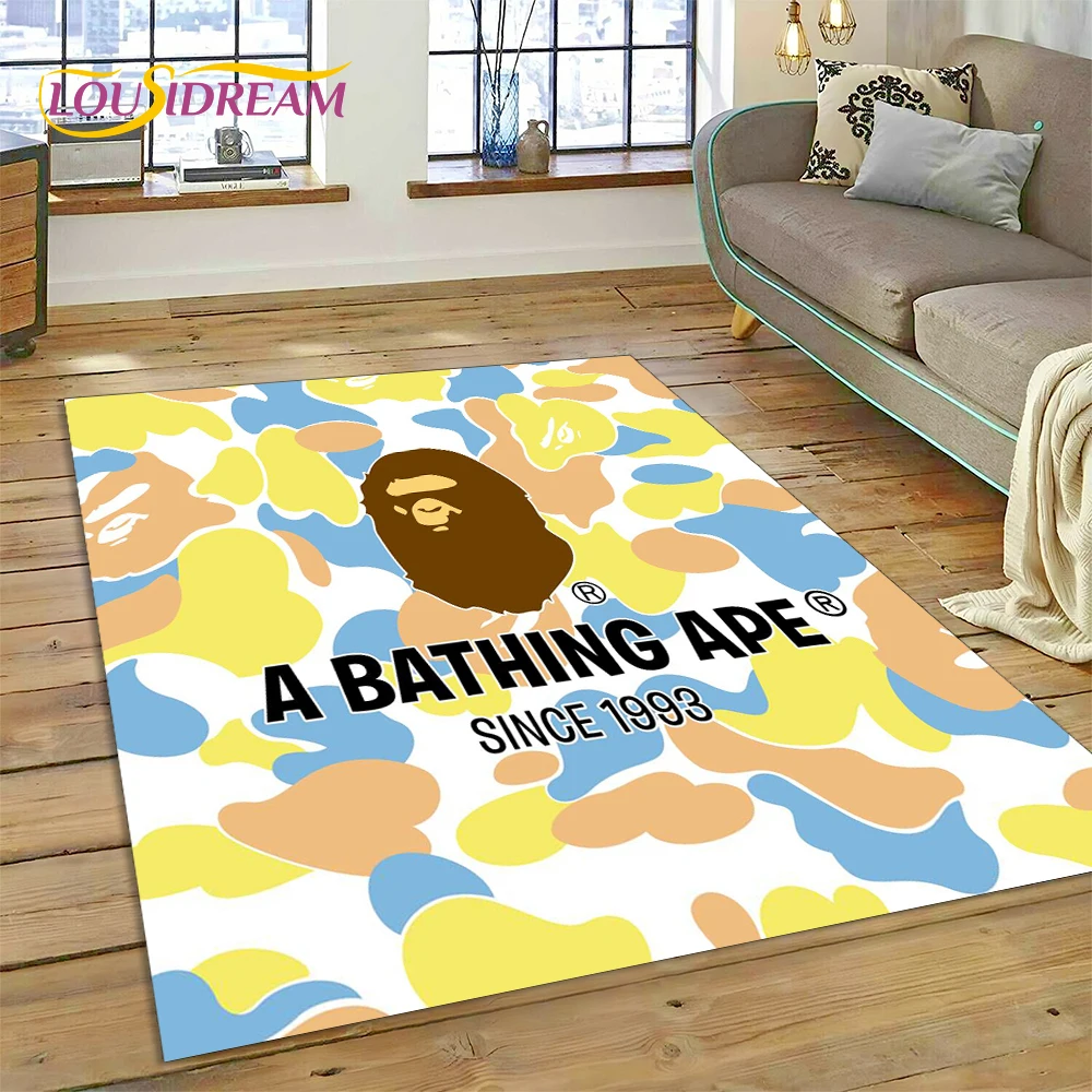 Karpet Mode B-BAPE Cetak 3D un - Commercial Printing For Sale ulasan dan harga