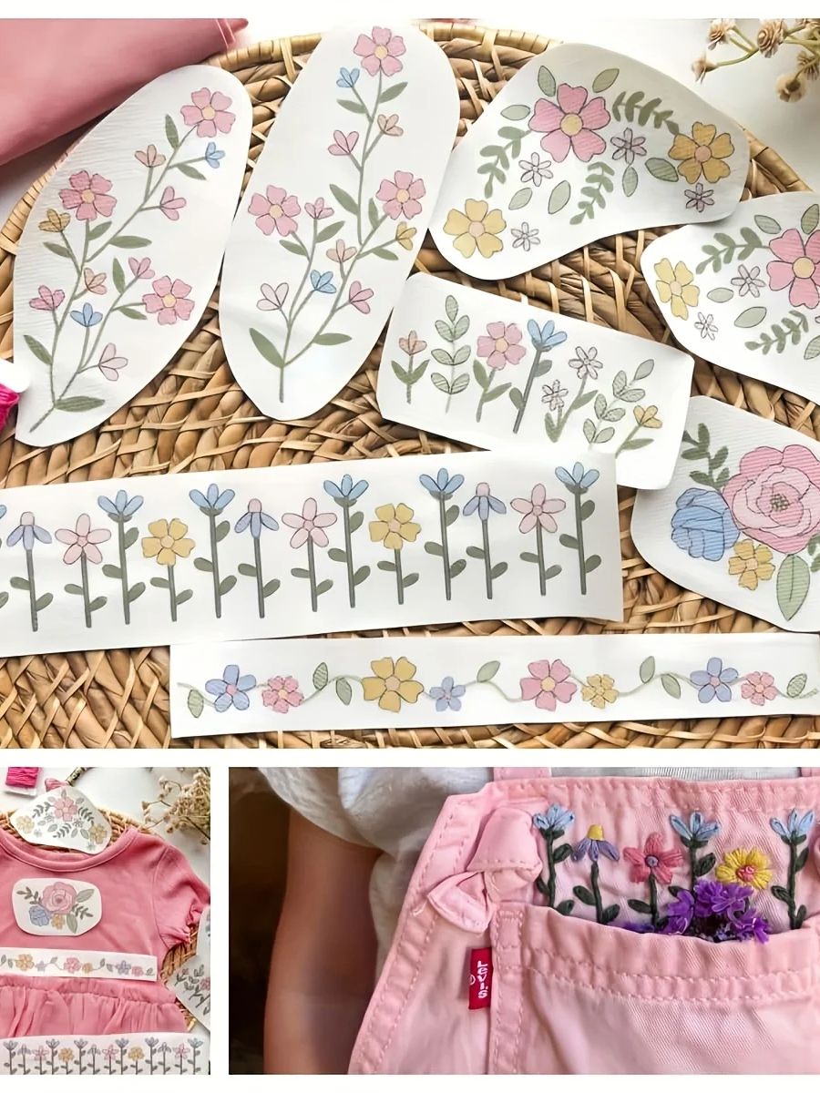 1 Set Terdiri dari 8 Buah Graf - Embroidery Stabilizer Backing ulasan dan harga
