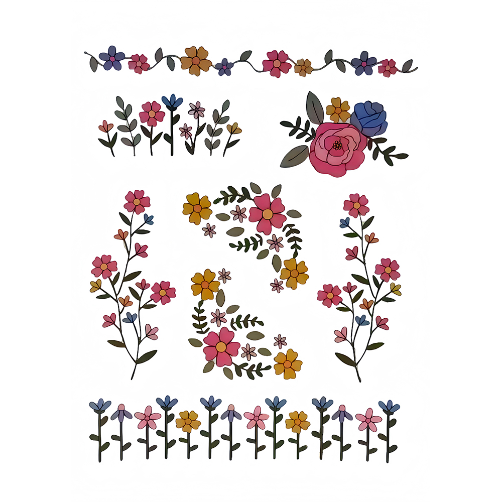 1 Set Terdiri dari 8 Buah Graf - Embroidery Stabilizer Backing ulasan dan harga
