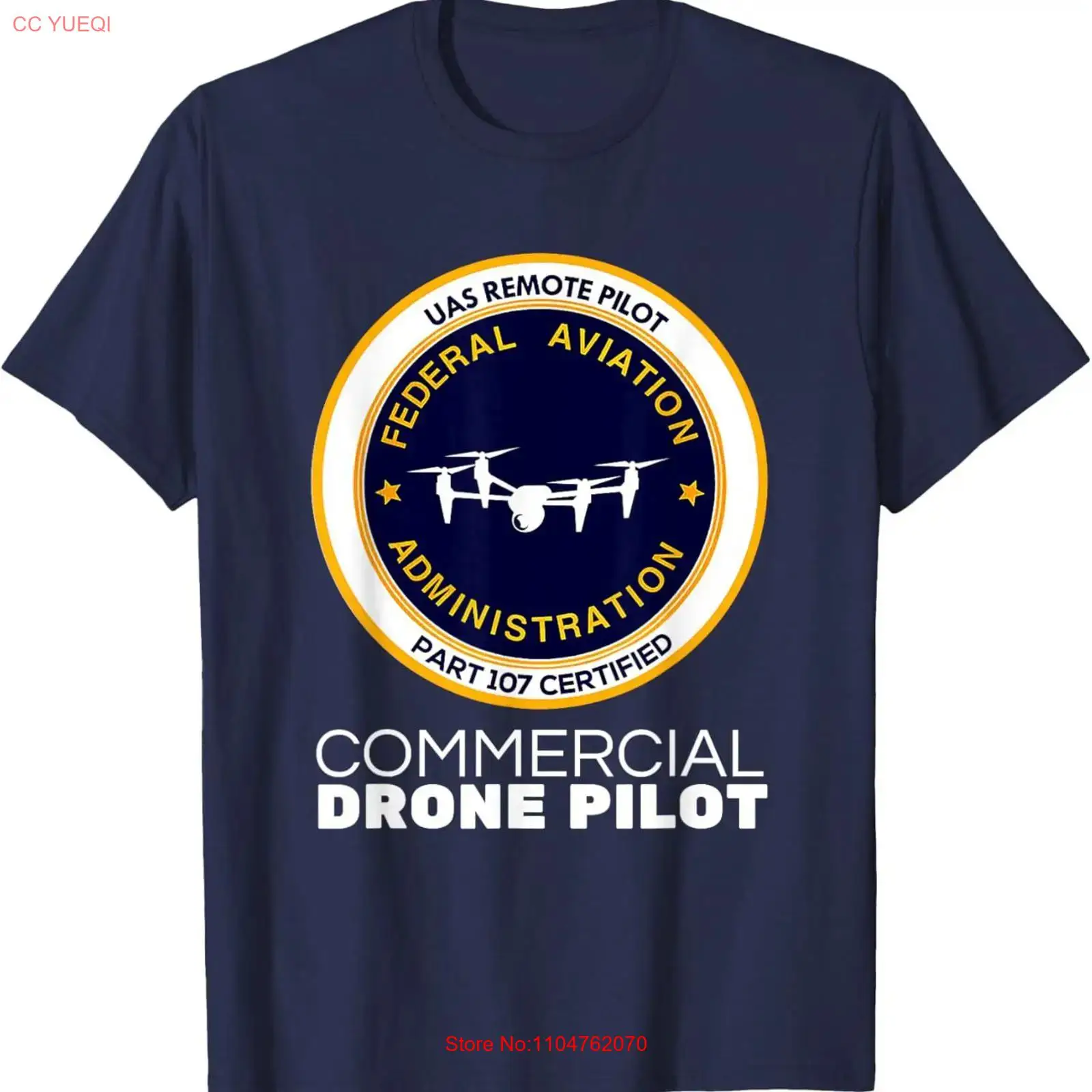 Kaos FAA Commercial Drone Pilo - Commercial Printing & Packaging Pvt Ltd Photos ulasan dan harga