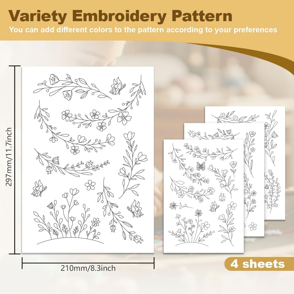 Kertas Penstabil Bordir Larut  - Embroidery Stabilizer Backing ulasan dan harga