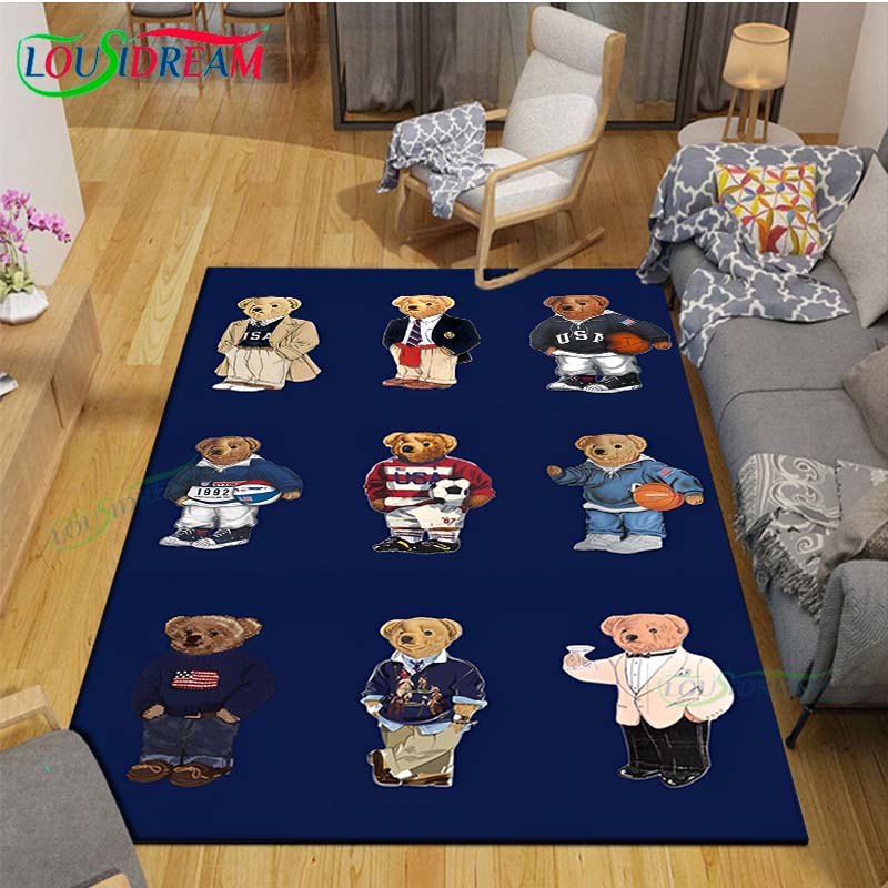 Karpet Beruang Kartun Klasik L - Commercial Printing For Sale ulasan dan harga