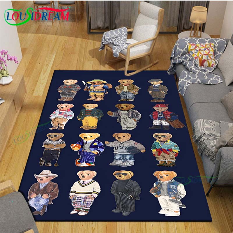 Karpet Beruang Kartun Klasik L - Commercial Printing For Sale ulasan dan harga