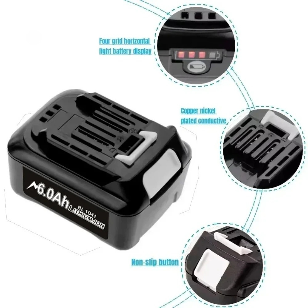 Baterai Isi Ulang Li-ion 10.8V - Makita Drill Hp1640 ulasan dan harga