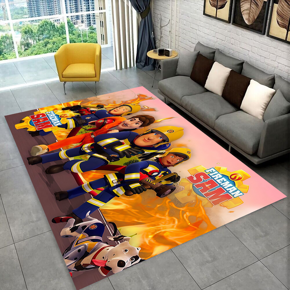Karpet Anak HD Kartun Fireman  - Commercial Printing For Sale ulasan dan harga