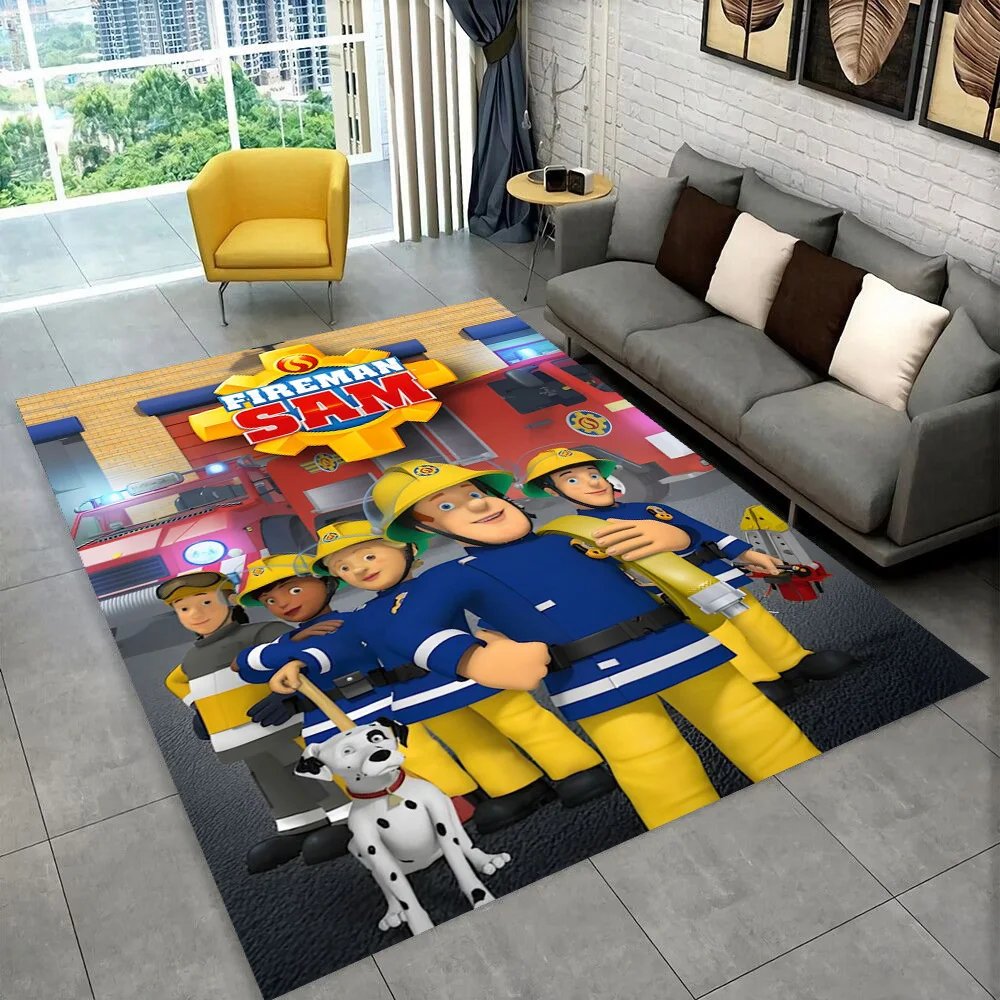 Karpet Anak HD Kartun Fireman  - Commercial Printing For Sale ulasan dan harga