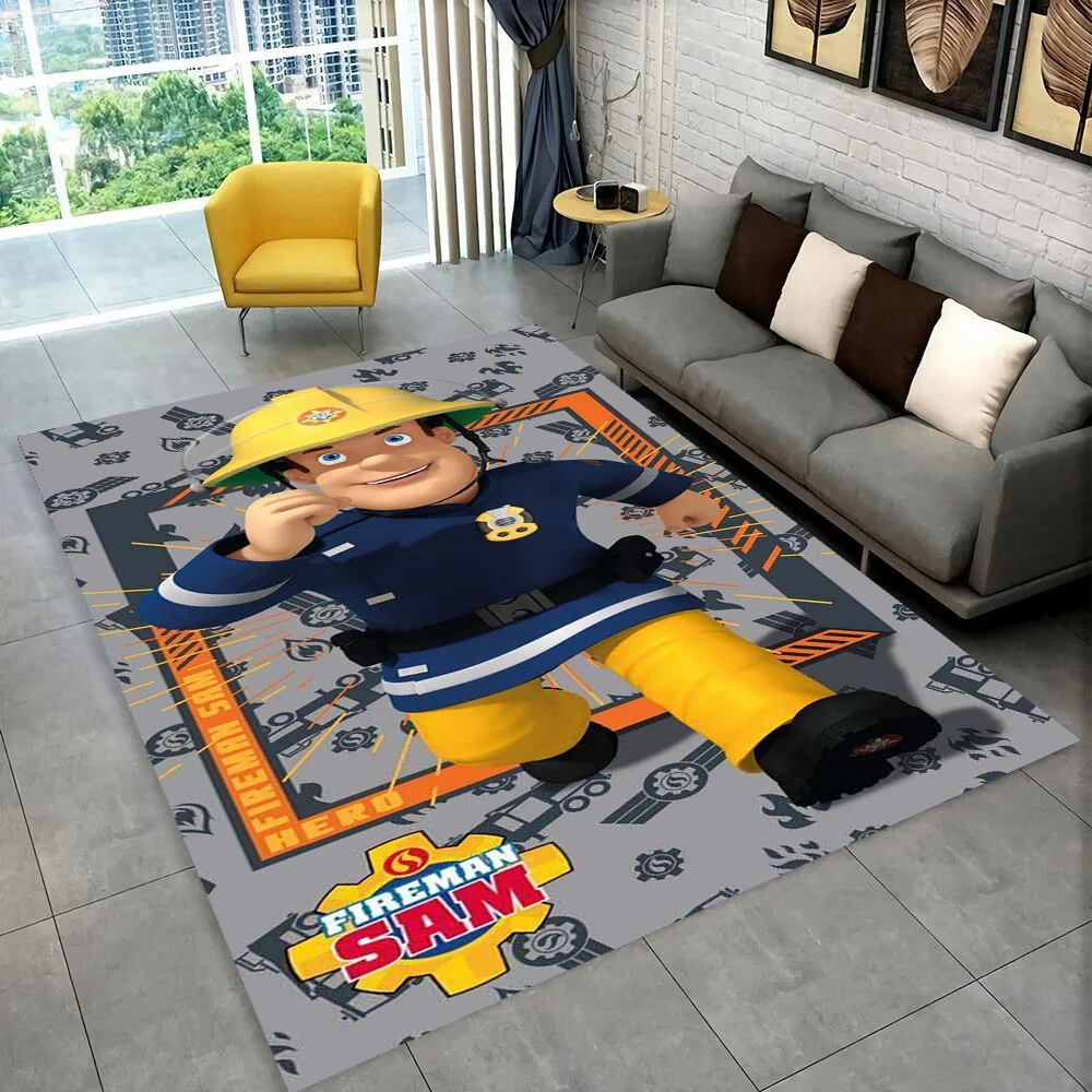Karpet Anak HD Kartun Fireman  - Commercial Printing For Sale ulasan dan harga
